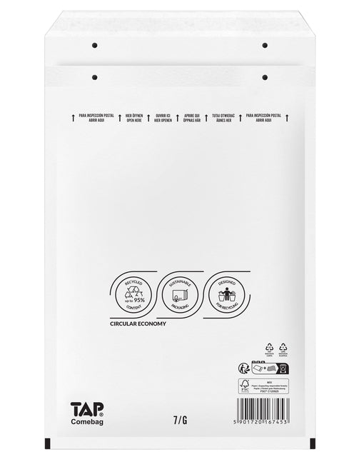 Umhüllung Tap Cerns -Air -Kissen NR17 100 Teile