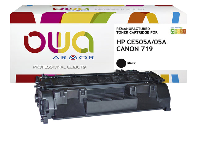 Tonercartridge OWA Alternative für HP CE505A Schwarz