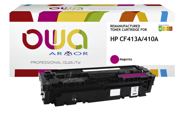 Tonercartridge OWA -Alternative für HP CF413A Rood