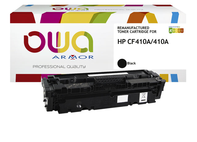 Tonercartridge OWA -Alternative für HP CF410A Schwarz