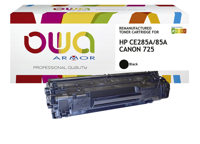 Tonercartridge OWA -Alternative für HP CE285A Schwarz