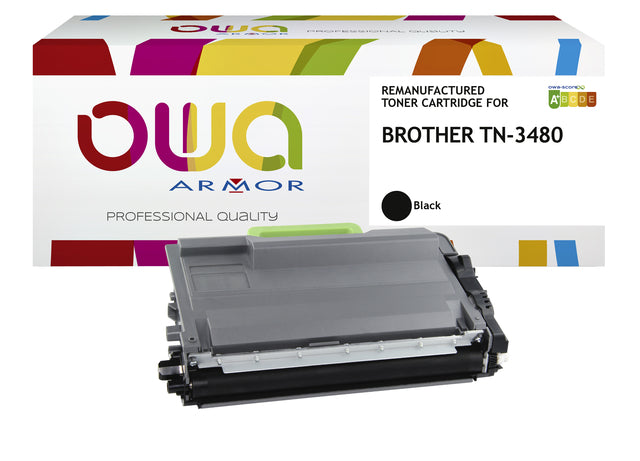 Tonercartridge OWA Alternative für Bruder TN-3480 Schwarz