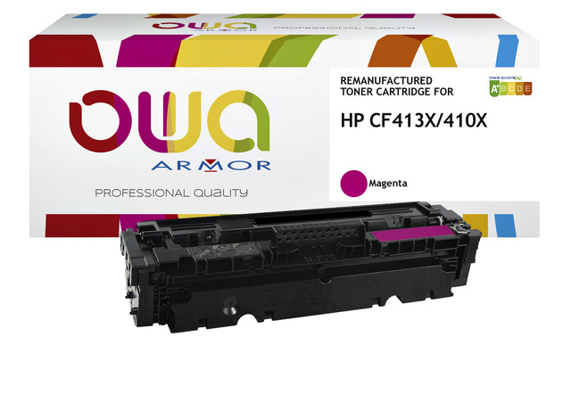 Tonercartridge OWA -Alternative für HP CF413X -Rot