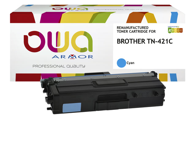 Tonercartridge OWA Alternative für Bruder TN-421c Blau