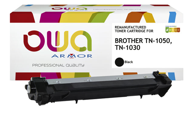 Tonercartridge OWA Alternative für Bruder TN-1050 Schwarz