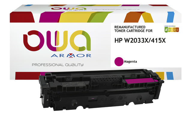 Tonercartridge OWA -Alternative für HP W2033X Red