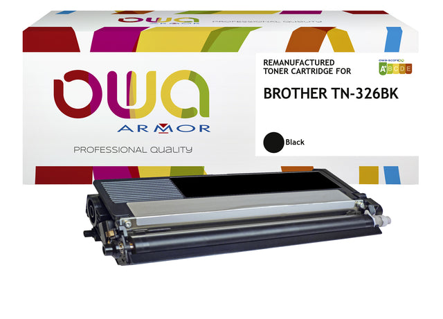 Tonercartridge OWA Alternative für Bruder TN-326BK Schwarz