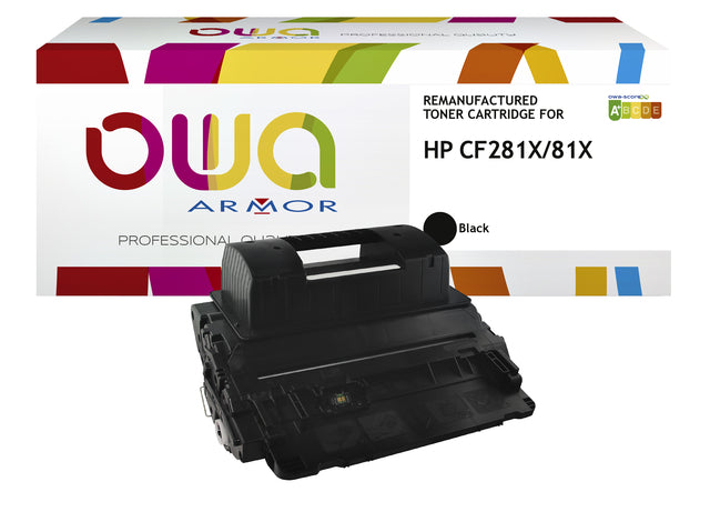 Tonercartridge OWA -Alternative für HP CF281X Schwarz