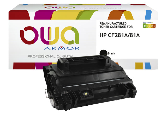 Tonercartridge OWA -Alternative für HP CF281A Schwarz