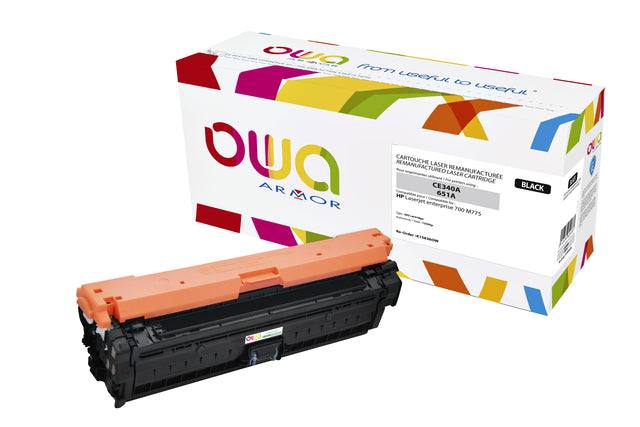 Tonercartridge OWA -Alternative für HP CE340A Schwarz