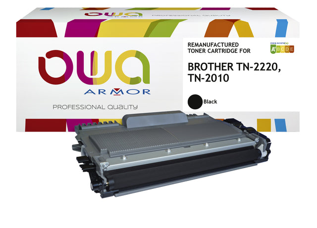 Tonercartridge OWA Alternative für Bruder TN-2220 Schwarz