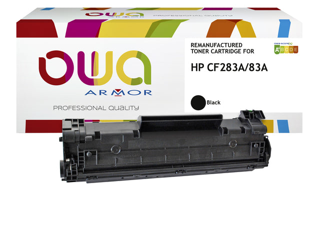 Tonercartridge OWA -Alternative für HP CF283A Schwarz