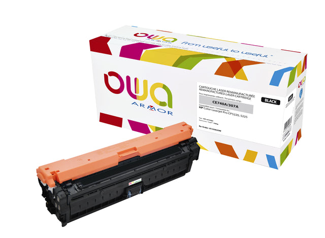 Tonercartridge OWA Alternative für HP CE740A Schwarz