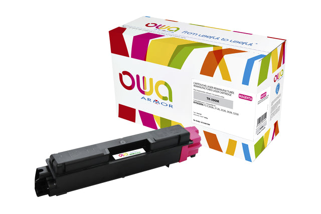 Toner OWA-Alternative für Kyocera TK-590m Rot