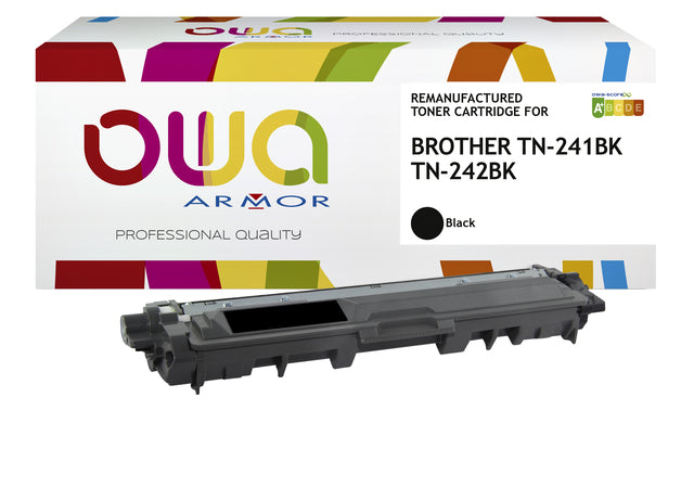 Tonercartridge OWA Alternative für Bruder TN-241BK Schwarz