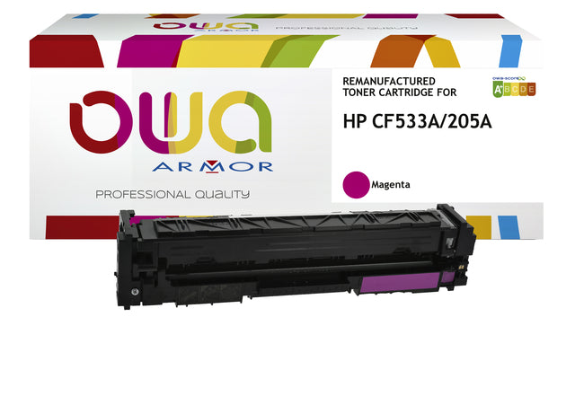 Tonercartridge OWA -Alternative für HP CF533A -Rot