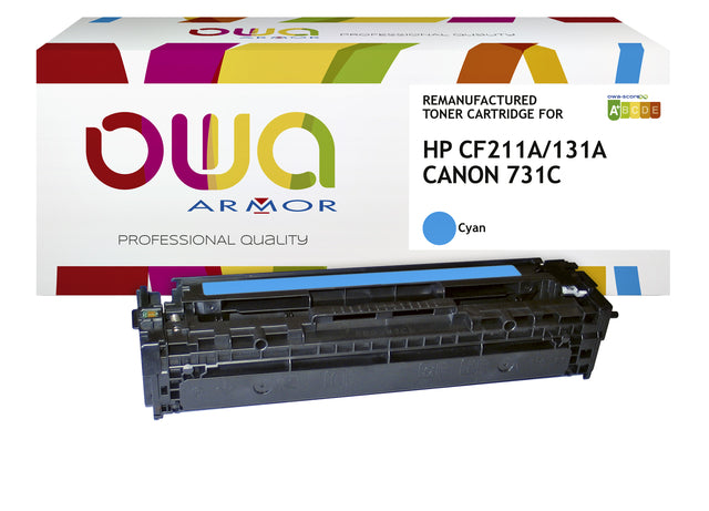 Tonercartridge OWA -Alternative für HP CF211A Blau