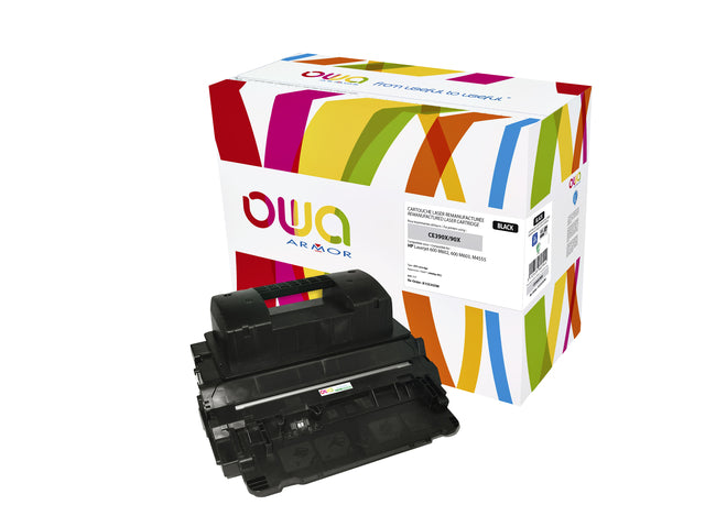 Tonercartridge OWA -Alternative für HP CE390X Schwarz