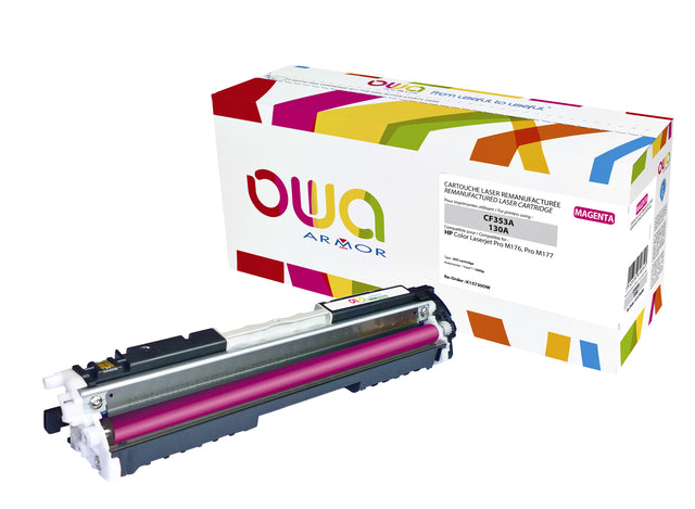 Tonercartridge OWA -Alternative für HP CF353A -Rot