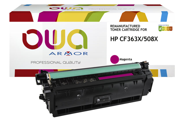 Tonercartridge OWA -Alternative für HP CF363X Red