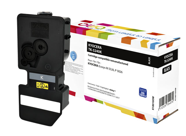 Toner OWA-Alternative für Kyocera TK-5240K Schwarz