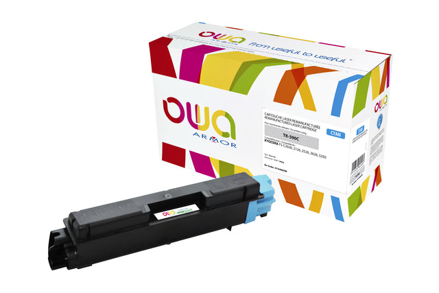 Toner OWA-Alternative für Kyocera TK-590c Blau