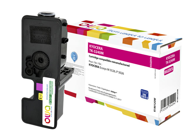 Toner OWA-Alternative für Kyocera TK-5240m Rot