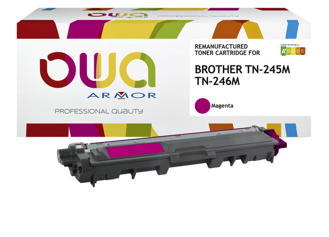 Tonercartridge OWA Alternative für Bruder TN-2445M Rot