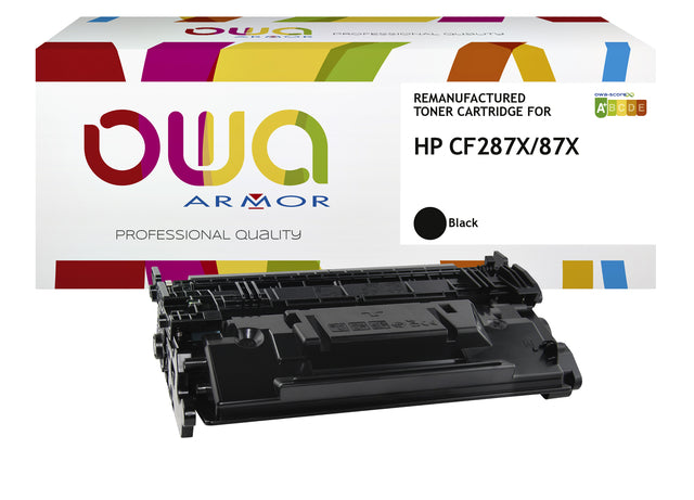 Tonercartridge OWA -Alternative für HP CF287X Schwarz