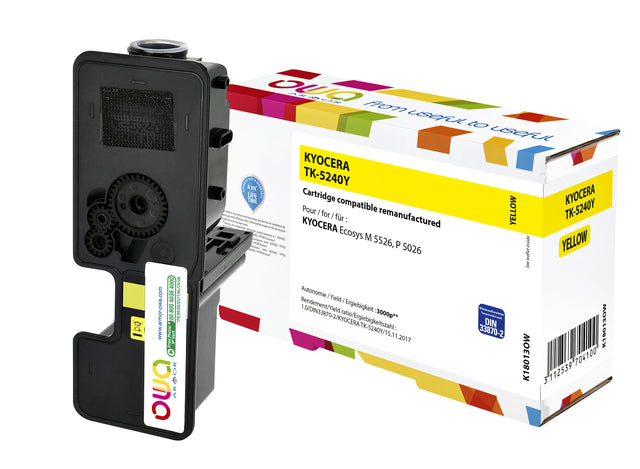 Toner OWA-Alternative für Kyocera TK-5240y Geel