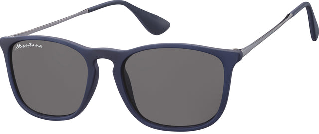 Lunettes de soleil Montana Bleu foncé avec verre de fumée