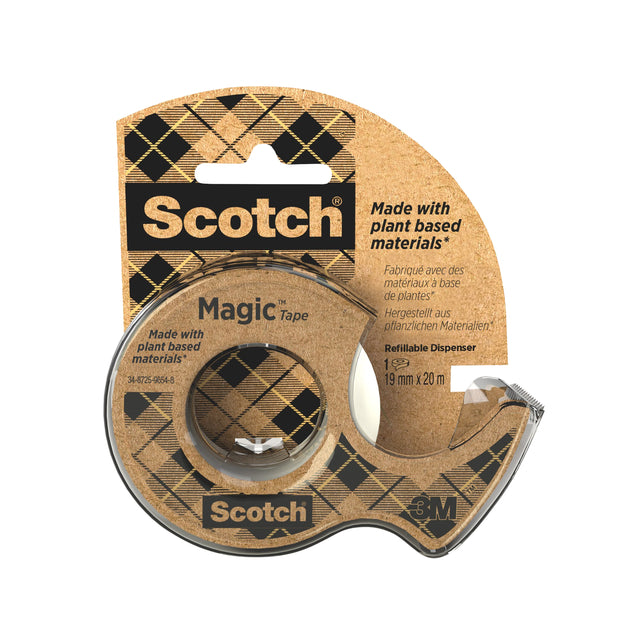 Klebeband Scotch Magic 919 19mmx20m + Abroller | 1 Stück