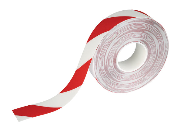 Bodenmarkierungsband Duraline 50mmx30m rot weiß | 1 Stück