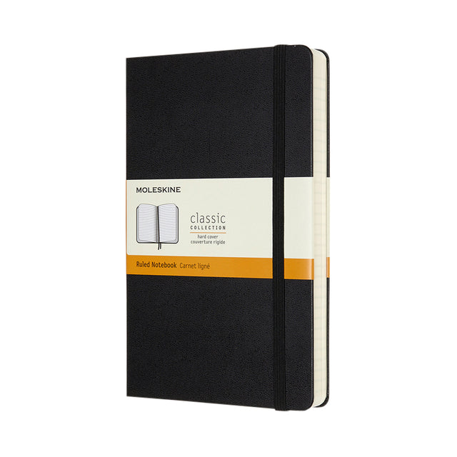 Notizbuch Moleskine Expanded Large Line HC schwarz | 1 Stück