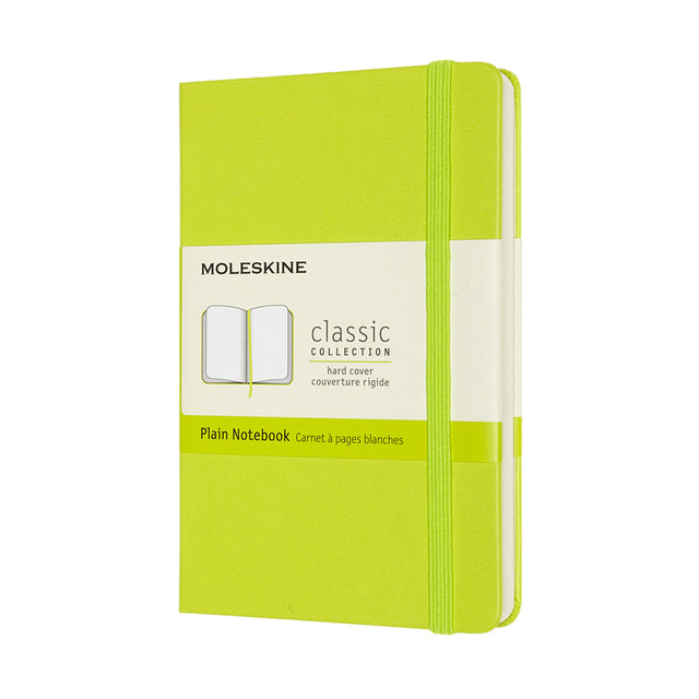 Notebook Moleskine Pocket 90x140mm Blanco Hard Cover Zitronengrün