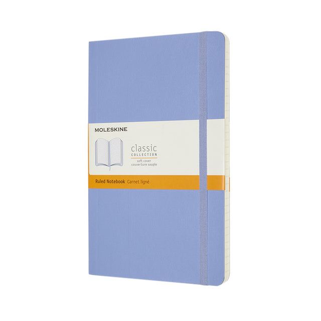 Notizbuch Moleskine groß 130x210 ln sc hydr bl | 1 Stück