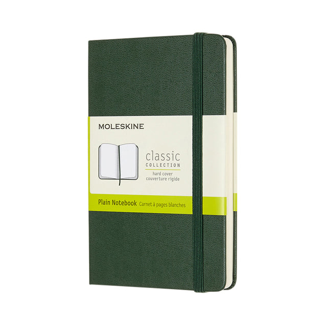 Notebook Moleskine Pocket 90x140mm Blanco Hard Cover Myrtle Green