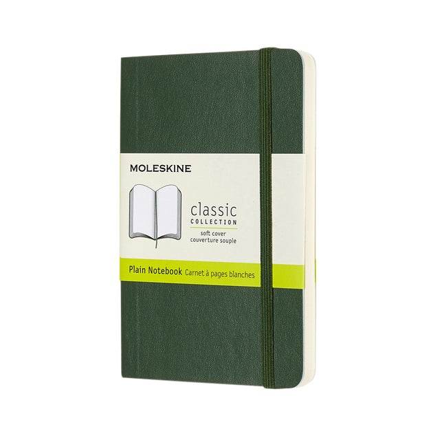 Notebook Moleskine Pocket 90x140mm Blanco Soft Cover Myrtle Green