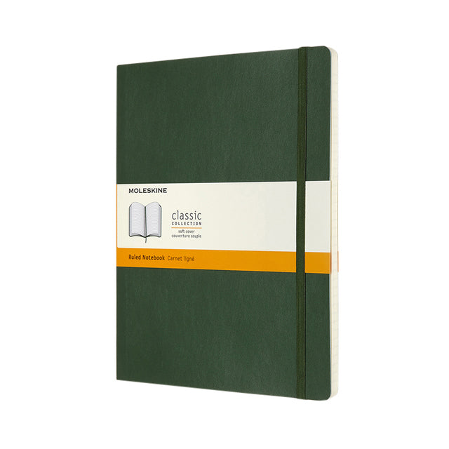 Notizbuch Moleskine XL 190x250 ln sc myrt gn | 1 Stück