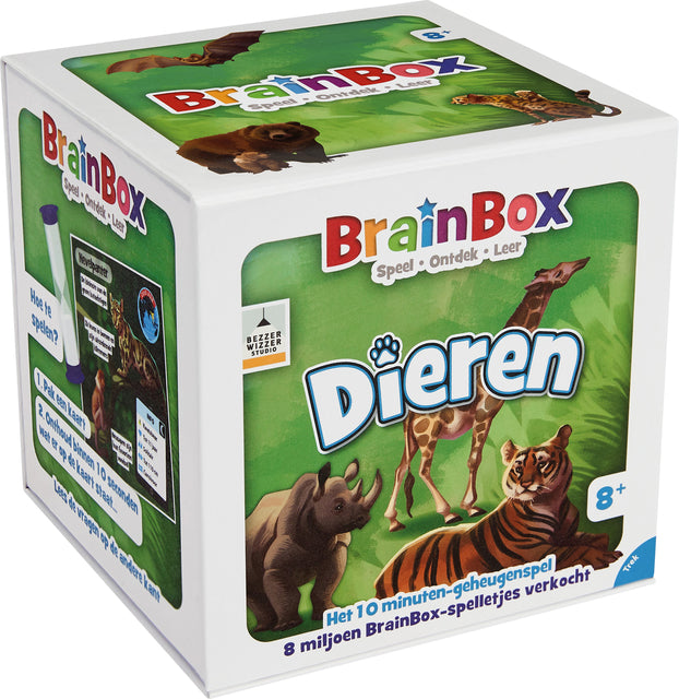 Bruna Office - Kartenspiel Brainbox -Tiere
