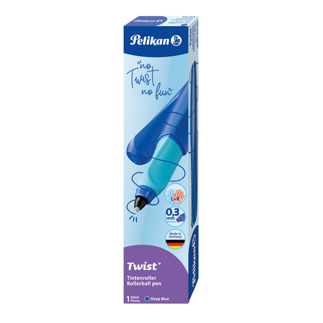 Rollerpen Pelikan Twist 0,3 mm tiefblau