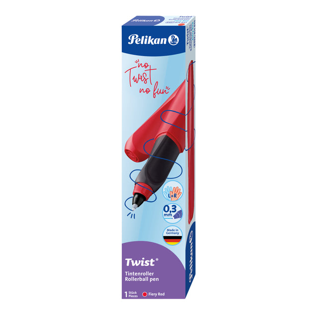Rollerpen Pelikan Twist 0,3 mm feurig rot