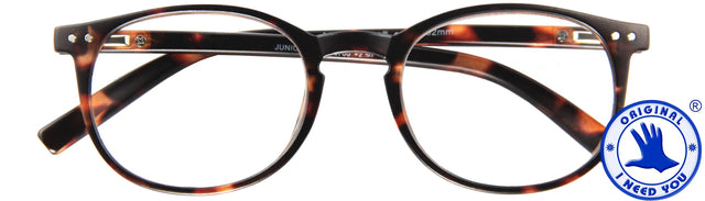 Lesebrille „Ich brauche dich“ +1,00 dpt Junior Havanna | 1 Stück