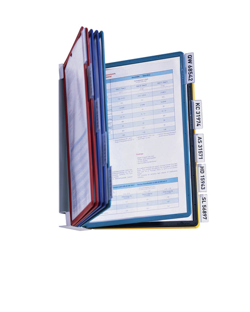 Wandelement langlebig Variowand 10 Taschen A4 sort. | Set mit 1 Stück