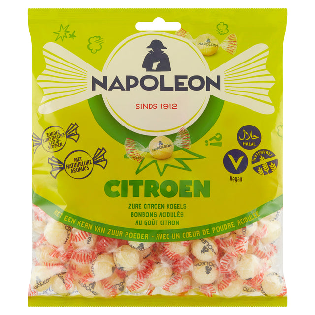 Candy Napoleon Zitrone Beutel 1kg | Beutel mit 1000 Gramm