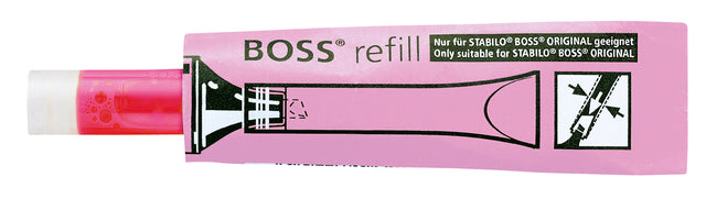 Markeerstiftinkt stabilo 070/56 roze | 20 stuks