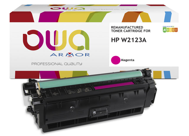 Tonerkartusche Owa HP W2123a rot | 1 Stück