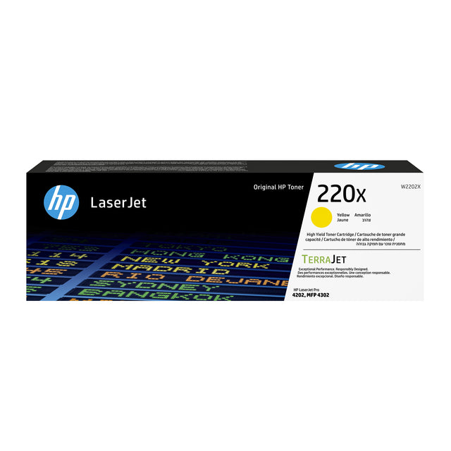 HP - Tonercartridge W2202X 220x Gelb