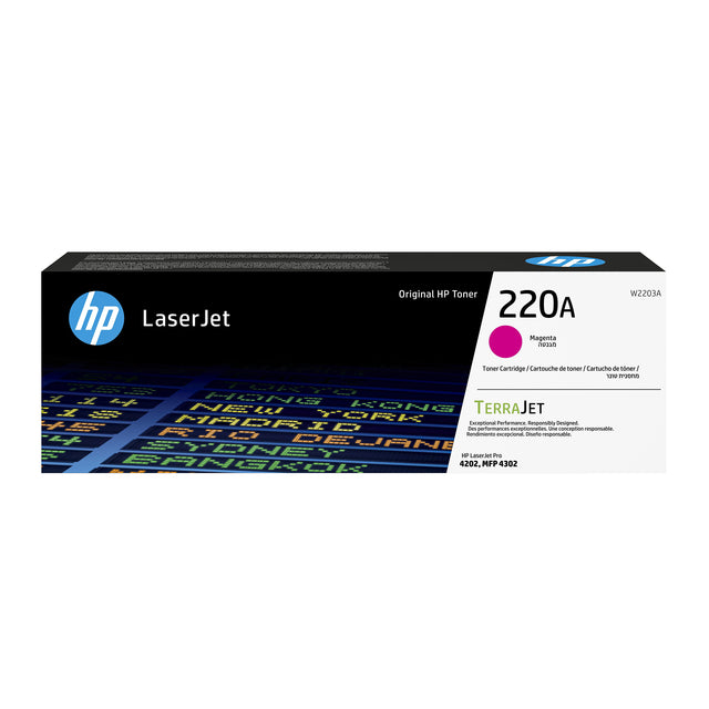 Tonerkartusche HP W2203a 220a rot | 1 Stück