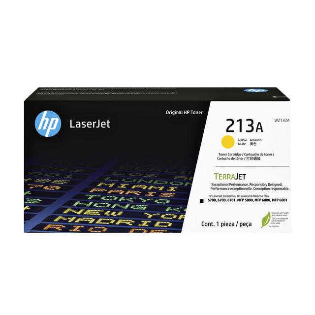 Tonerkartusche HP W2132a 213a gelb | 1 Stück